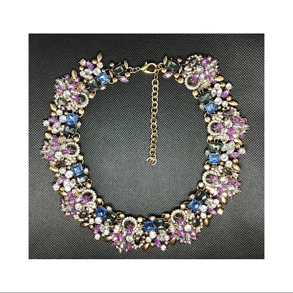 Jewelry - KAYLEIGH | Bejeweled Bib Necklace